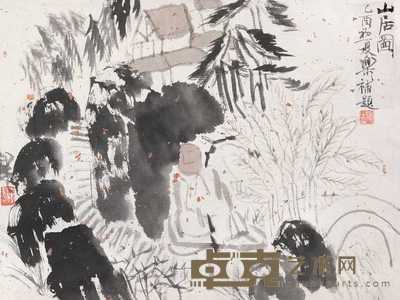 徐乐乐 2005年作 山居图 镜心 32×42.5cm
